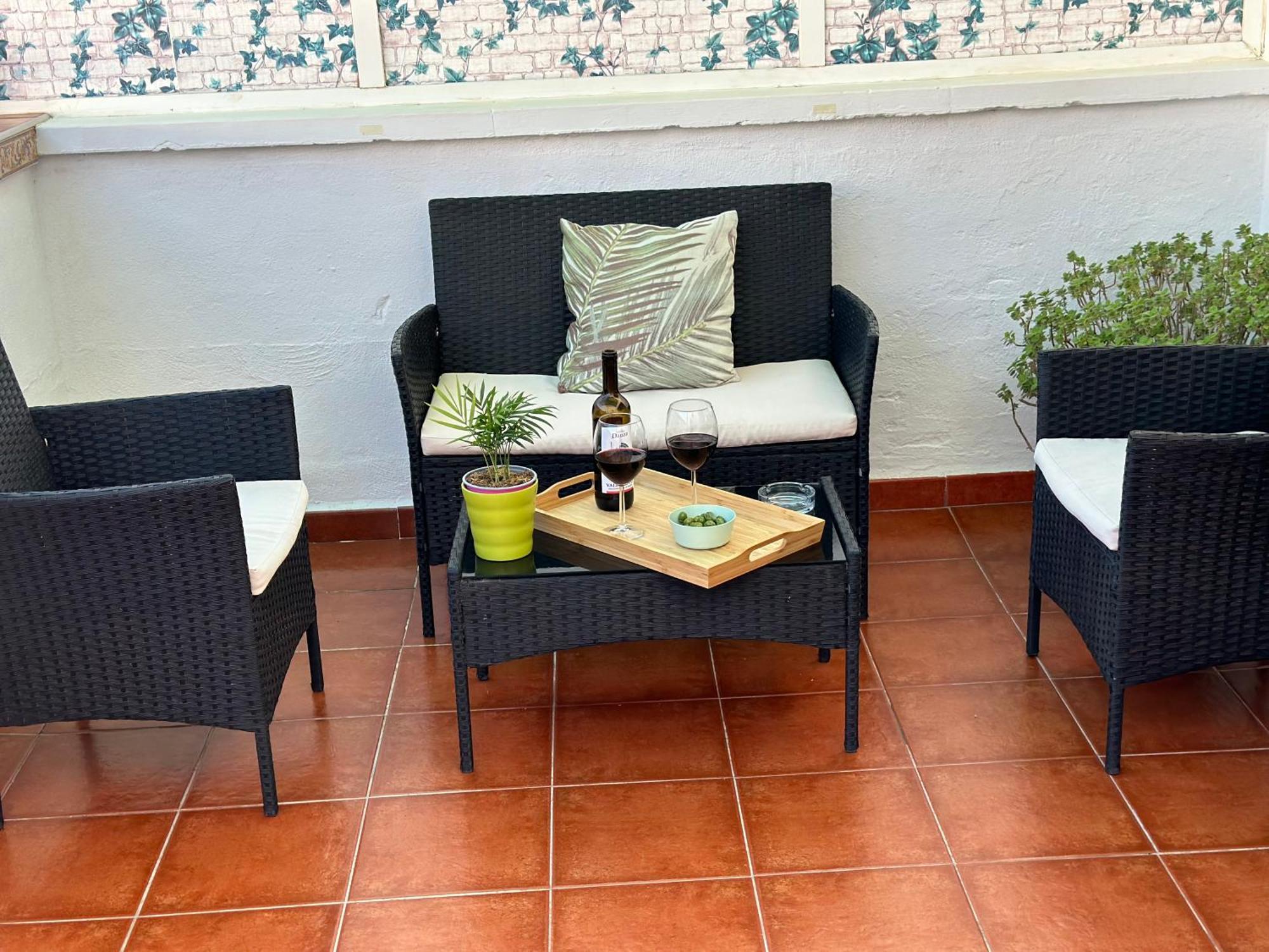 El Rincon De Apolo. Atico Con Aparcamiento Gratis. Apartment Malaga Luaran gambar